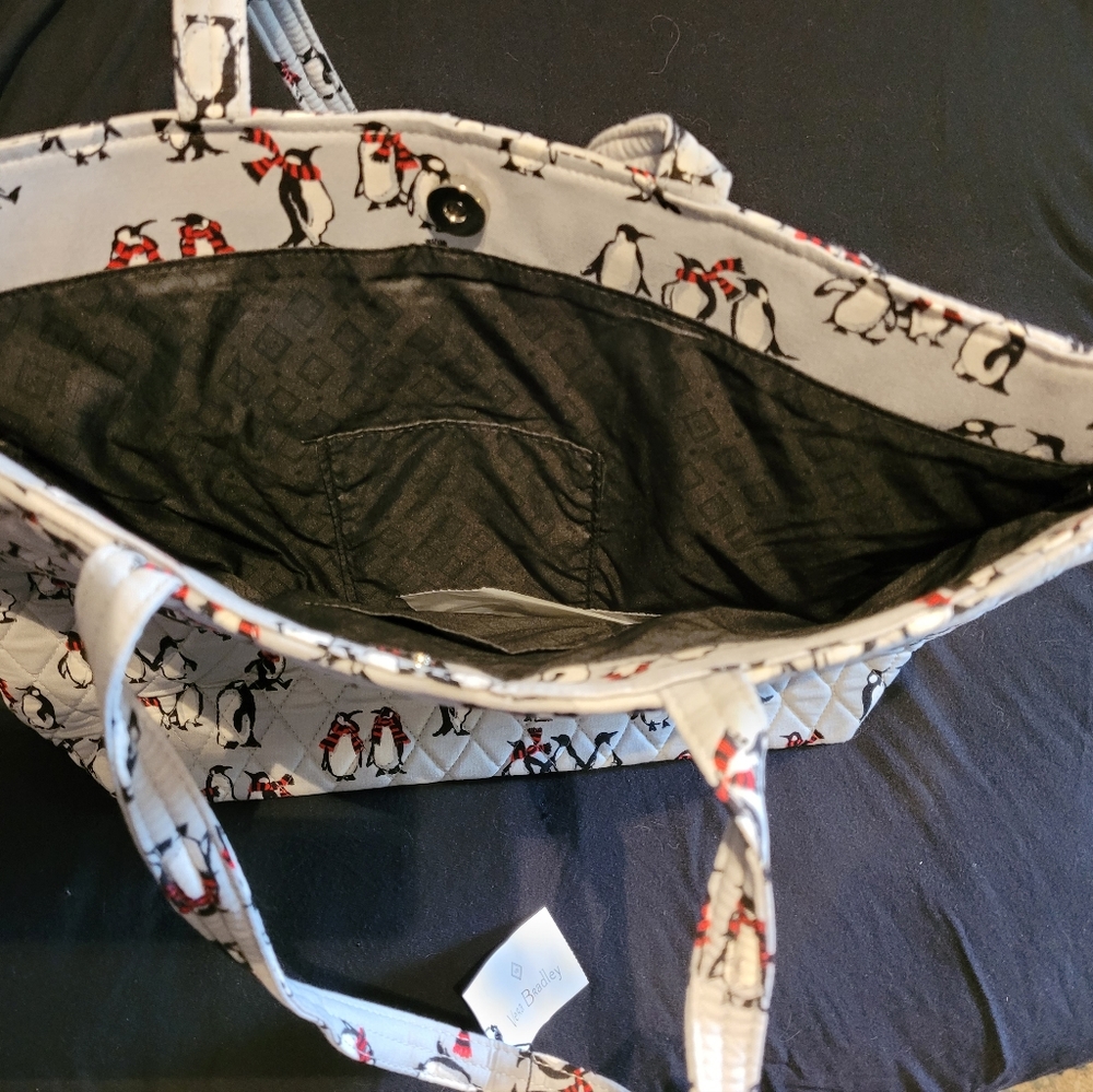 Tote with penguins